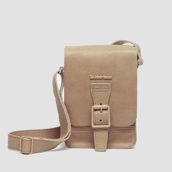 NWT Dr. Martens Leather Vertical Reporter Crossbody - Picture 1 of 6